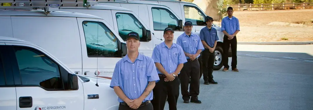 KIC Refrigeration crew ready for Mini Split Repair jobs across San Gabriel